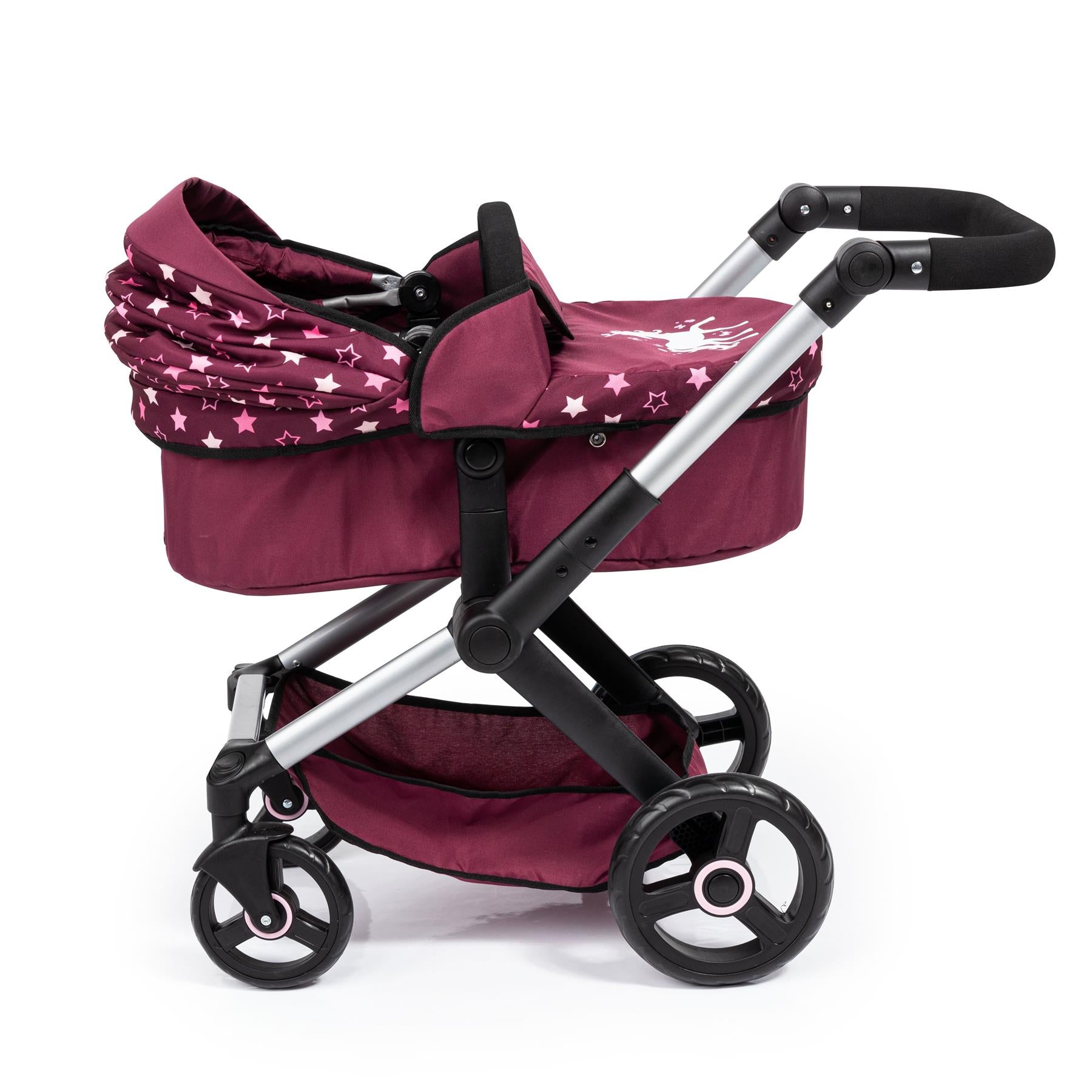 Bayer Dolls Pram Xeo - Burgundy