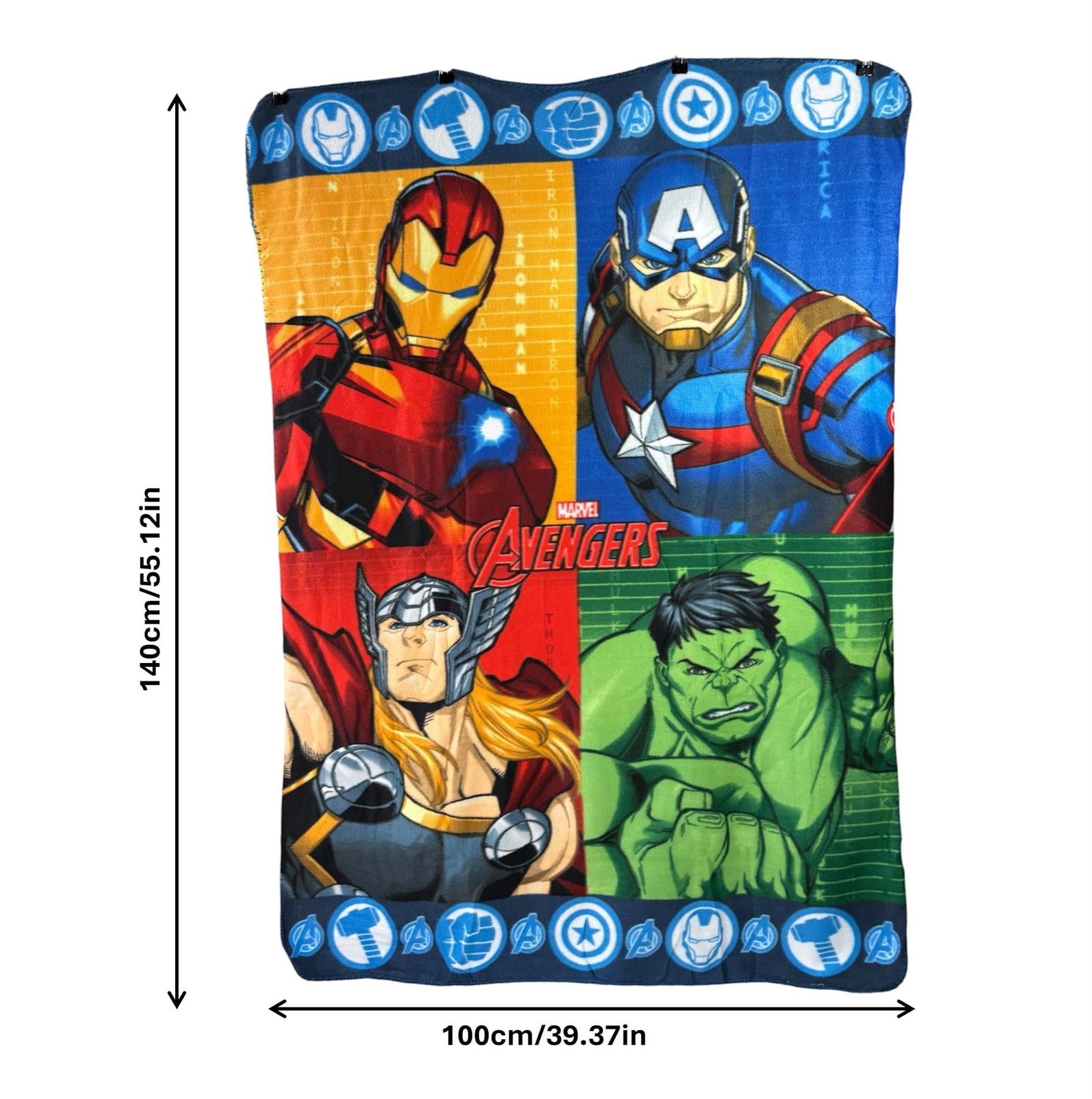 Marvel Avengers Polar Fleece Blanket