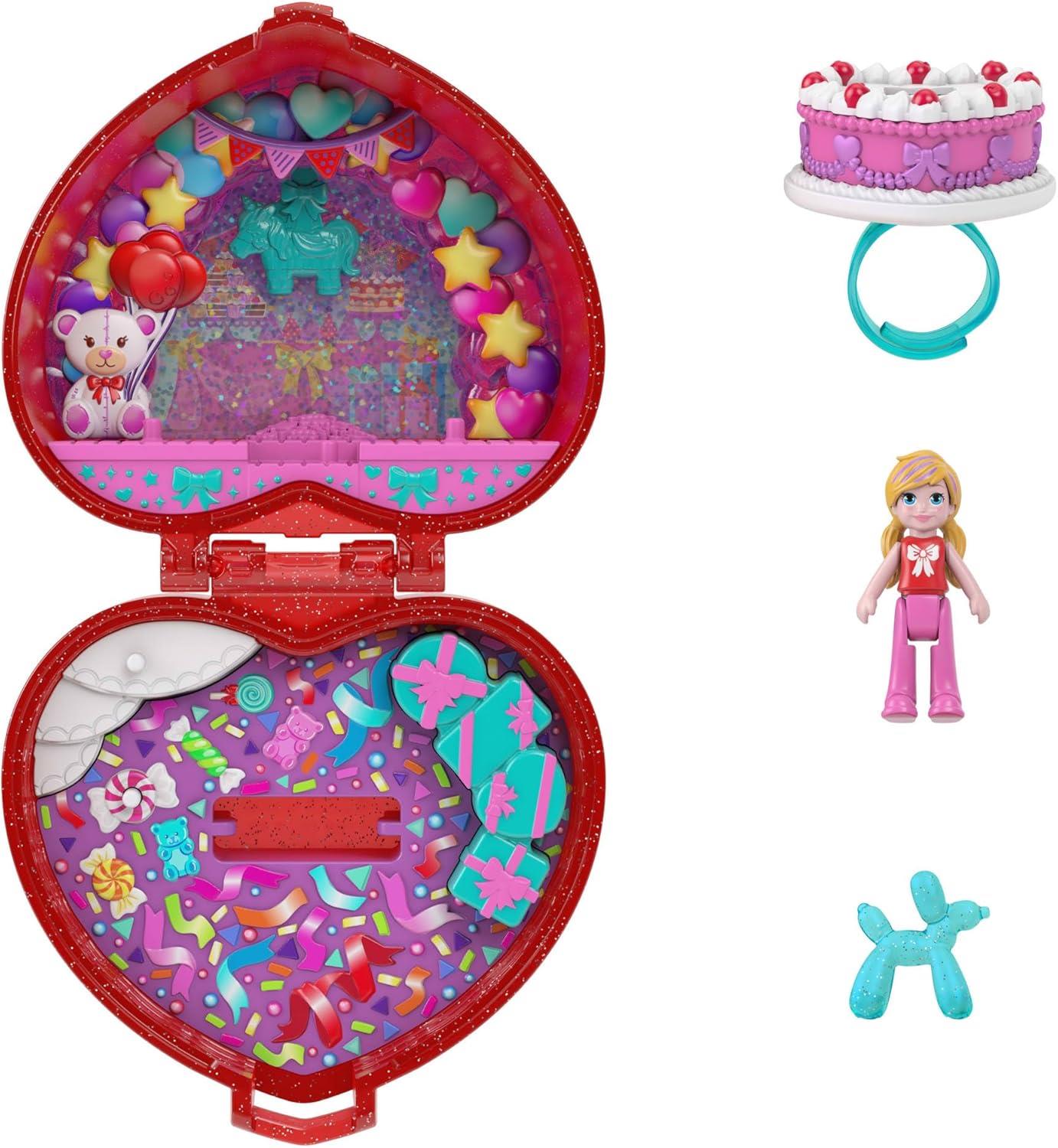 Polly Pocket Doll & Playset Mattel 80th Anniversary Ring Box
