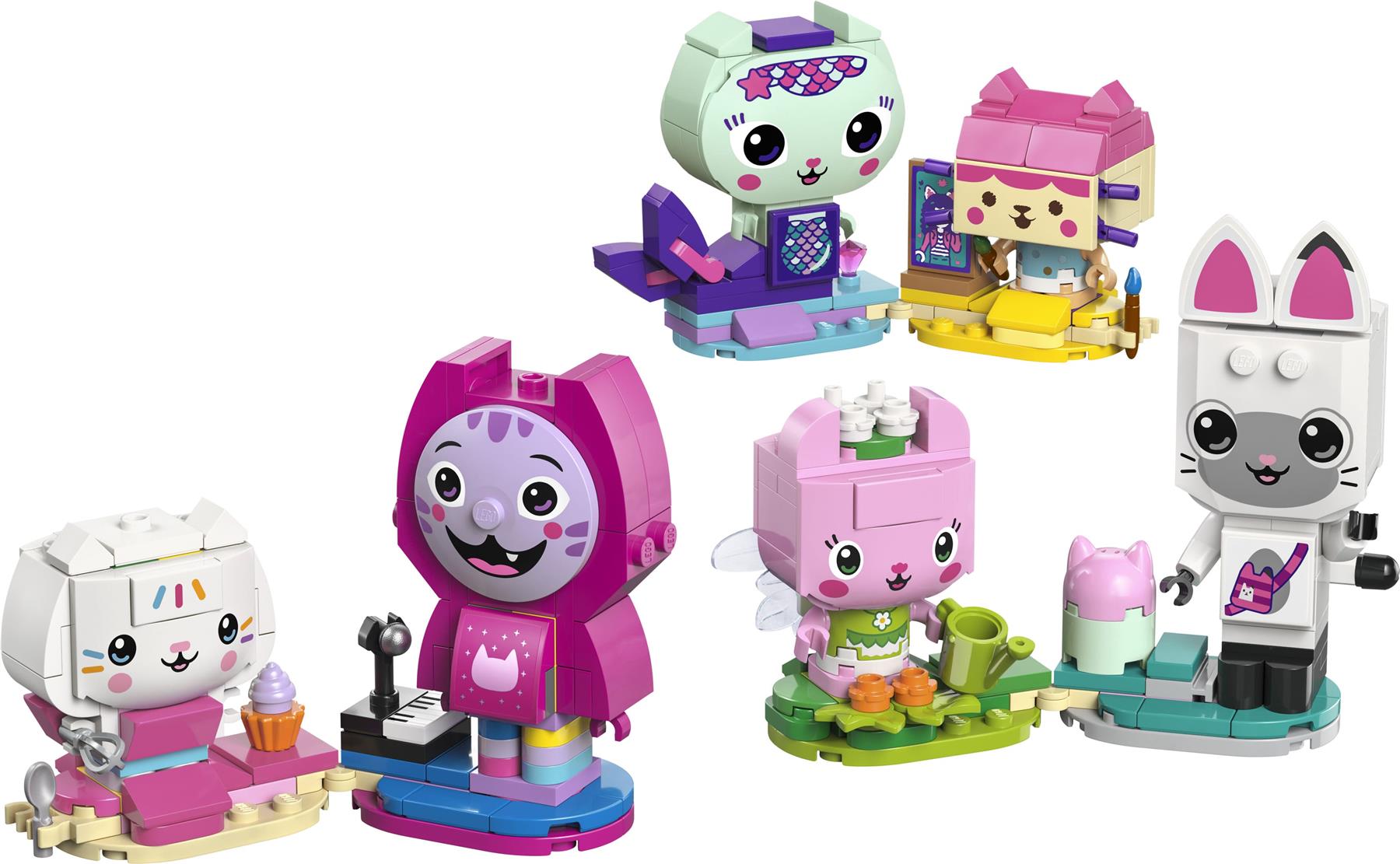 LEGO Gabbys Dollhouse Gabby's Brick-Built Cat Friends 11215