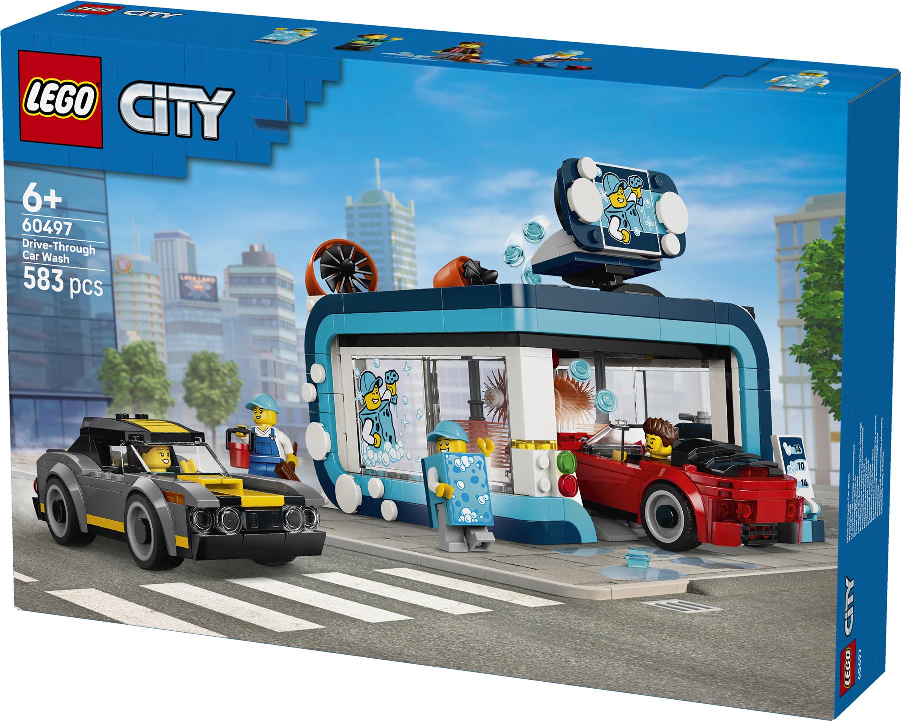 LEGO City Drive-Through Car Wash 60497