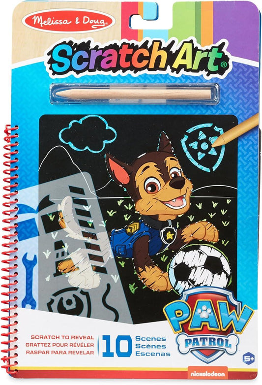 Melissa and Doug PAW Patrol Scratch Art Pad - Chase