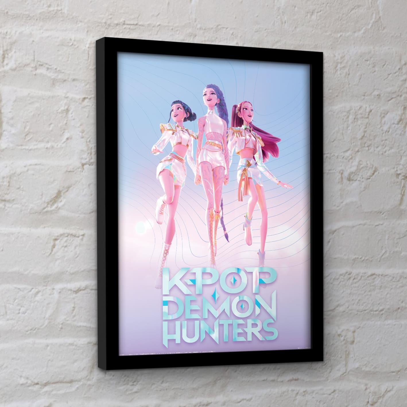 KPop Demon  Hunters Trio Framed Collector Print