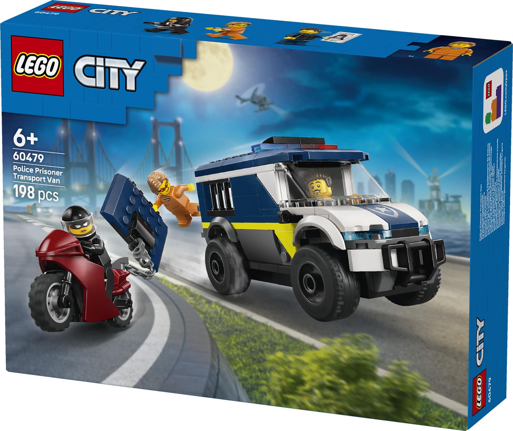 LEGO City Police Prisoner Transport Van Toy 60479