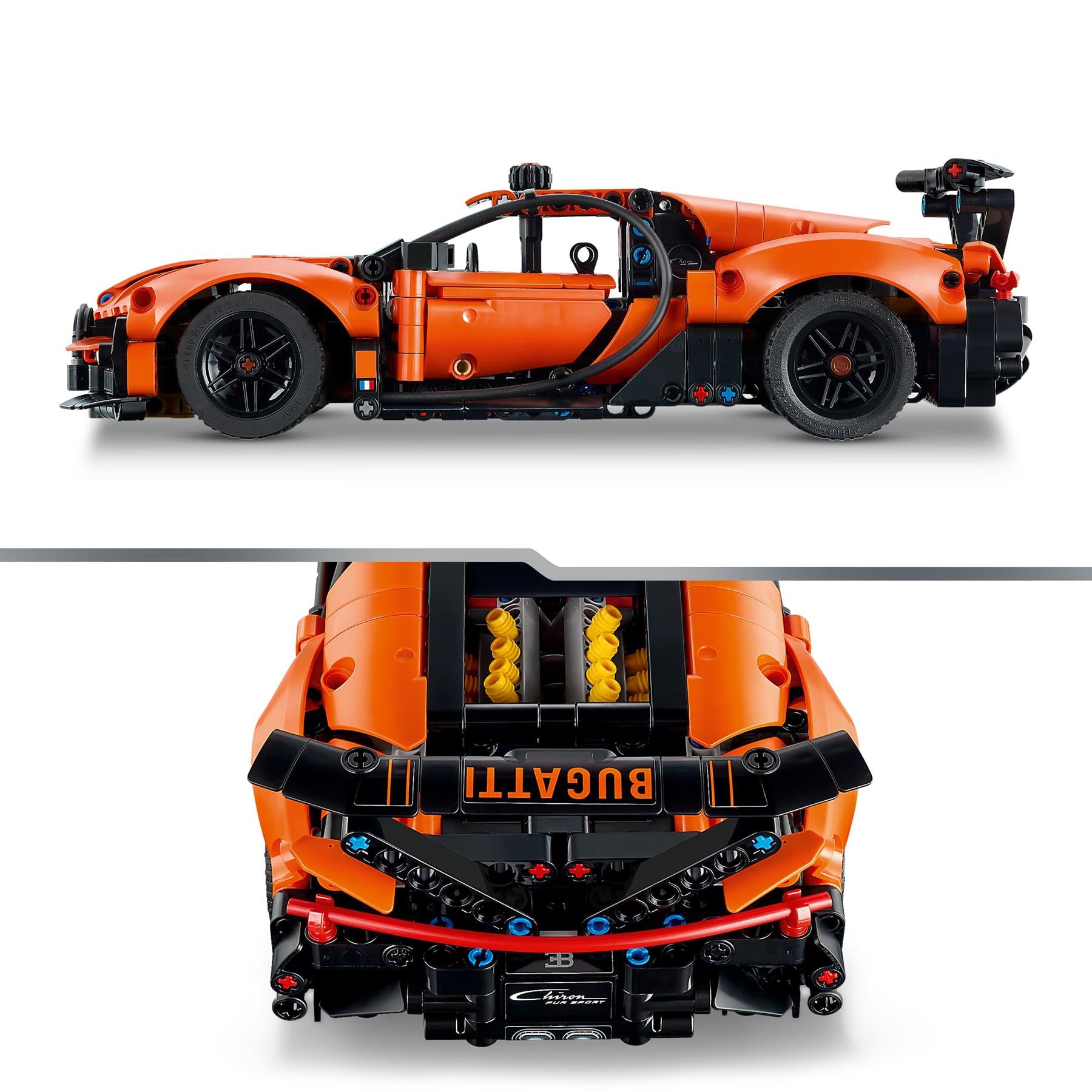 LEGO Techinc Bugatti Chiron Pur Sport Hypercar 42222