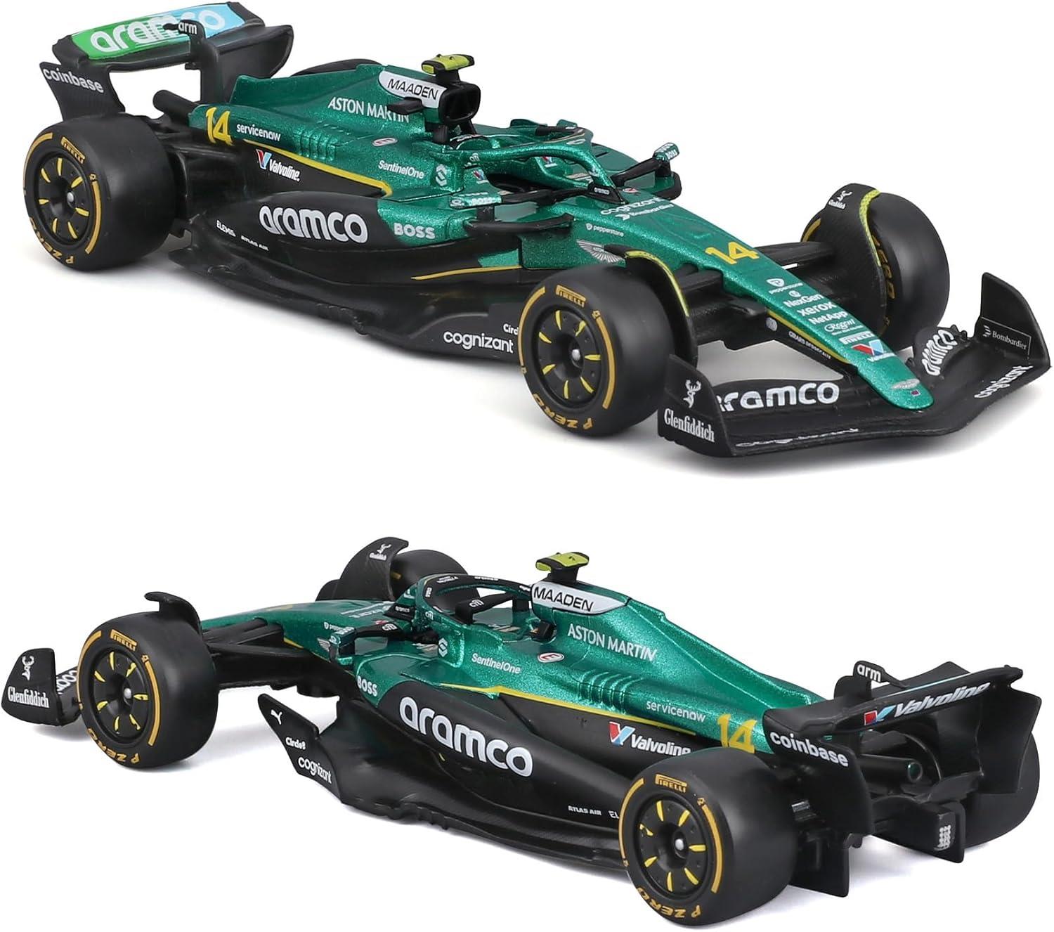 F1 1:43 Die-Cast Scale Race Car - Aston Martin AMR25  Aramco