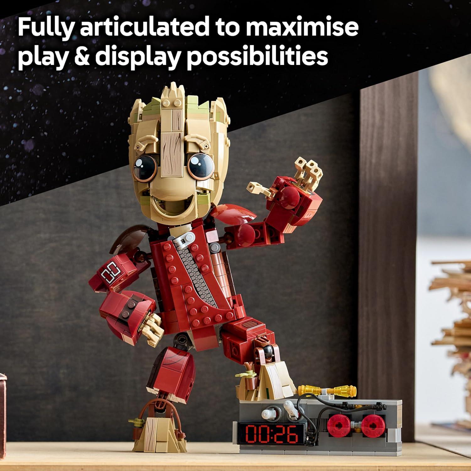 LEGO Marvel Ravager Jumpsuit Groot 76341