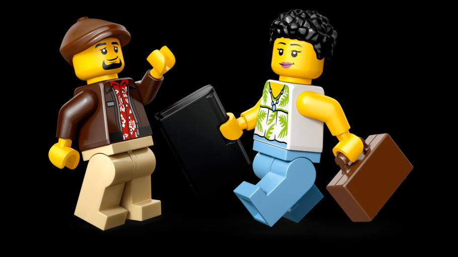 LEGO City Yellow Taxi Toy Model Car Kit 60487