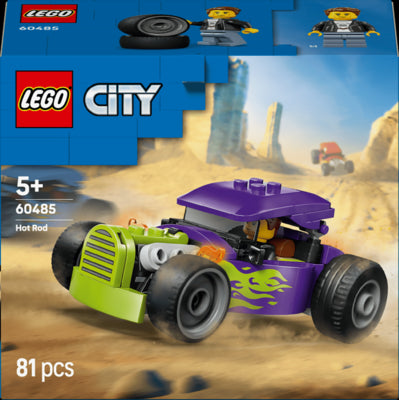 LEGO City Hot Rod Race Car Toy and Mini Figure 60485