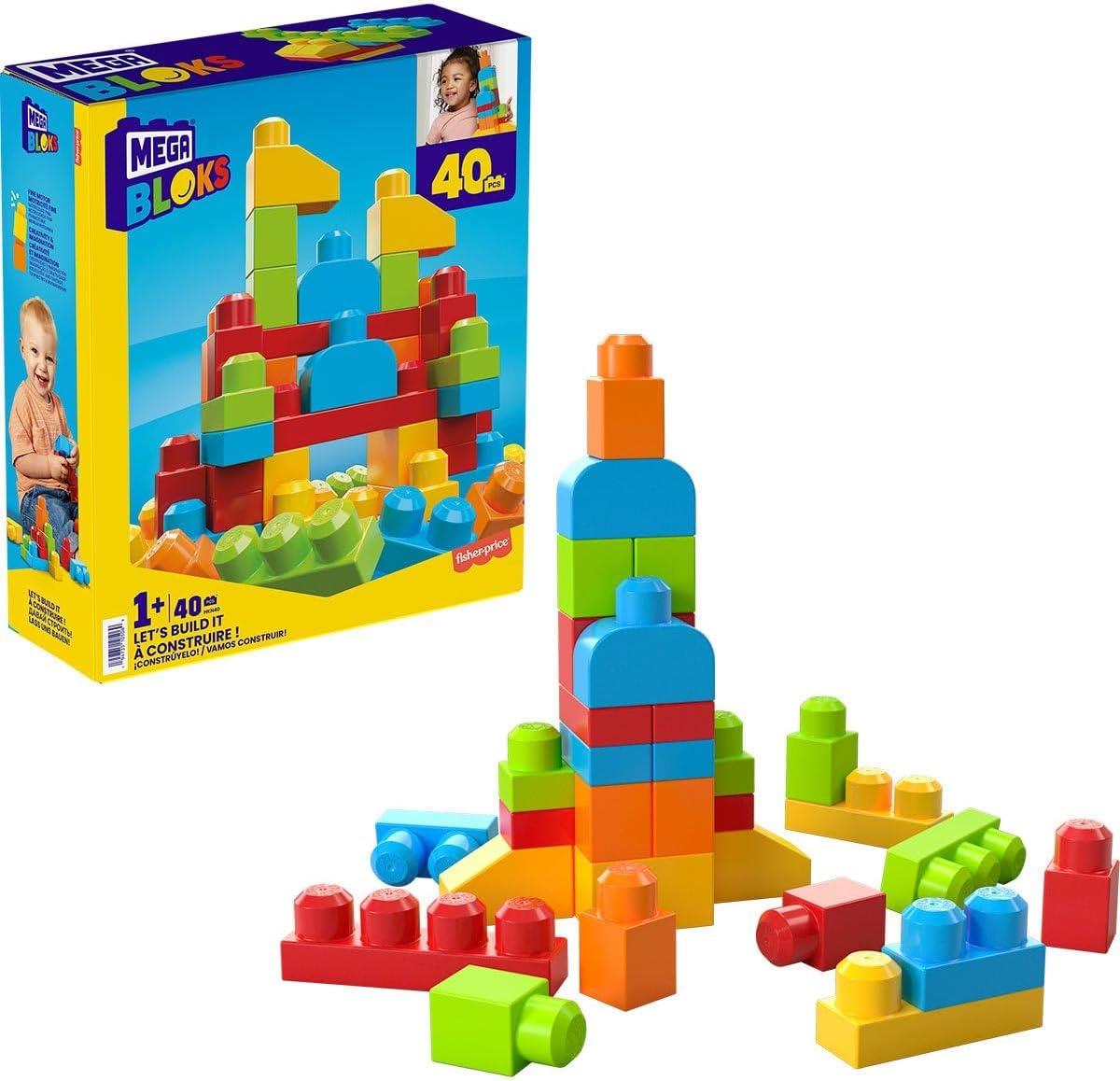 MEGA Bloks Let's Build It Building Block Set
