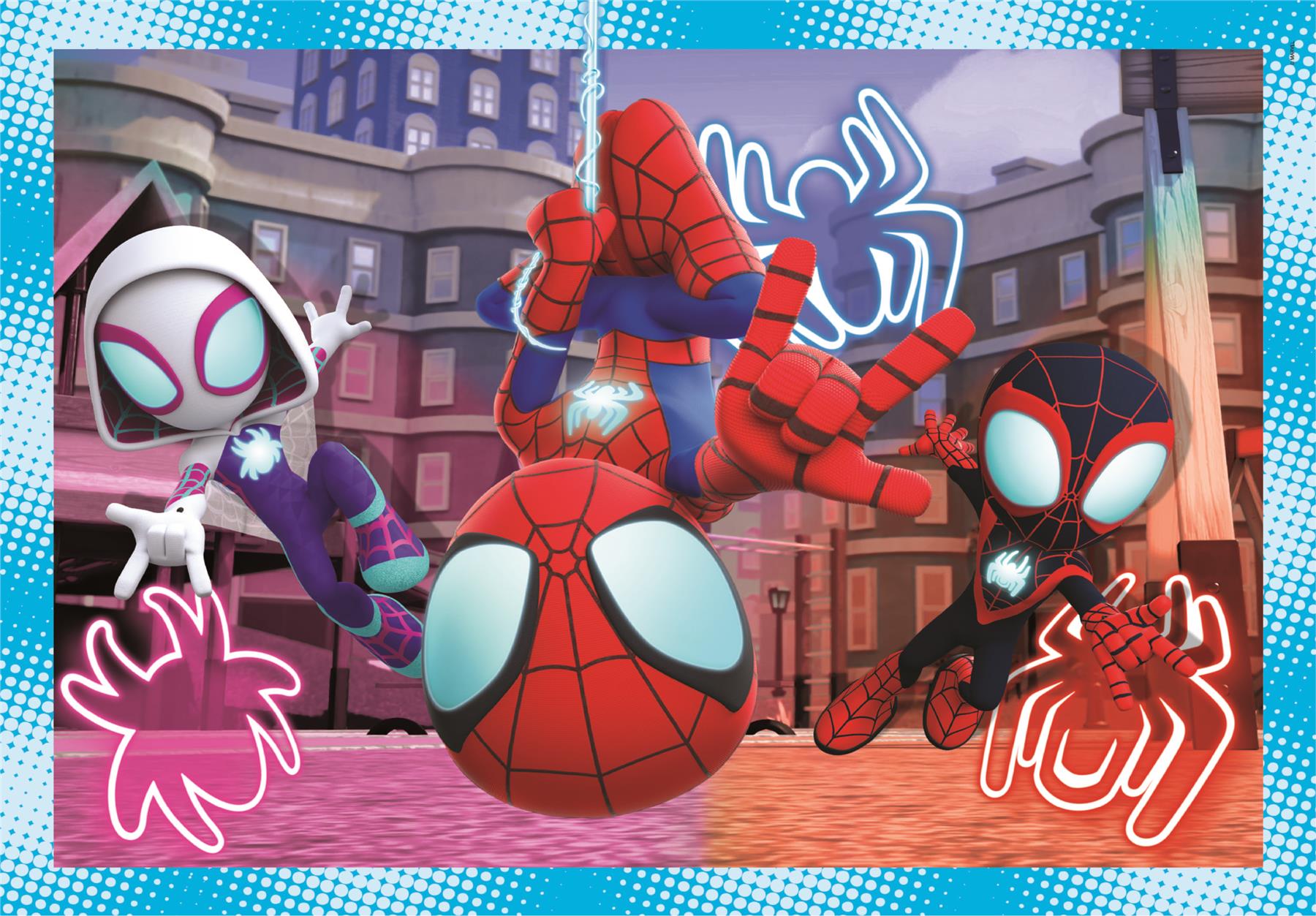 Marvel Spidey And His Amazing Friends 4in1 puzzle
