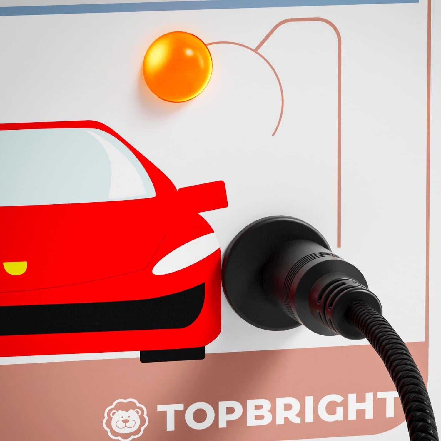 Topbright Wooden Busy Board House
