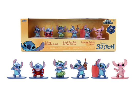 Disney Stitch Nano Figure 6-Pack