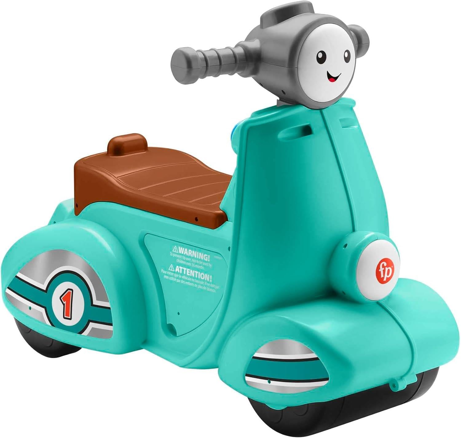 Fisher-Price Toddler Ride-On Toy Scooter