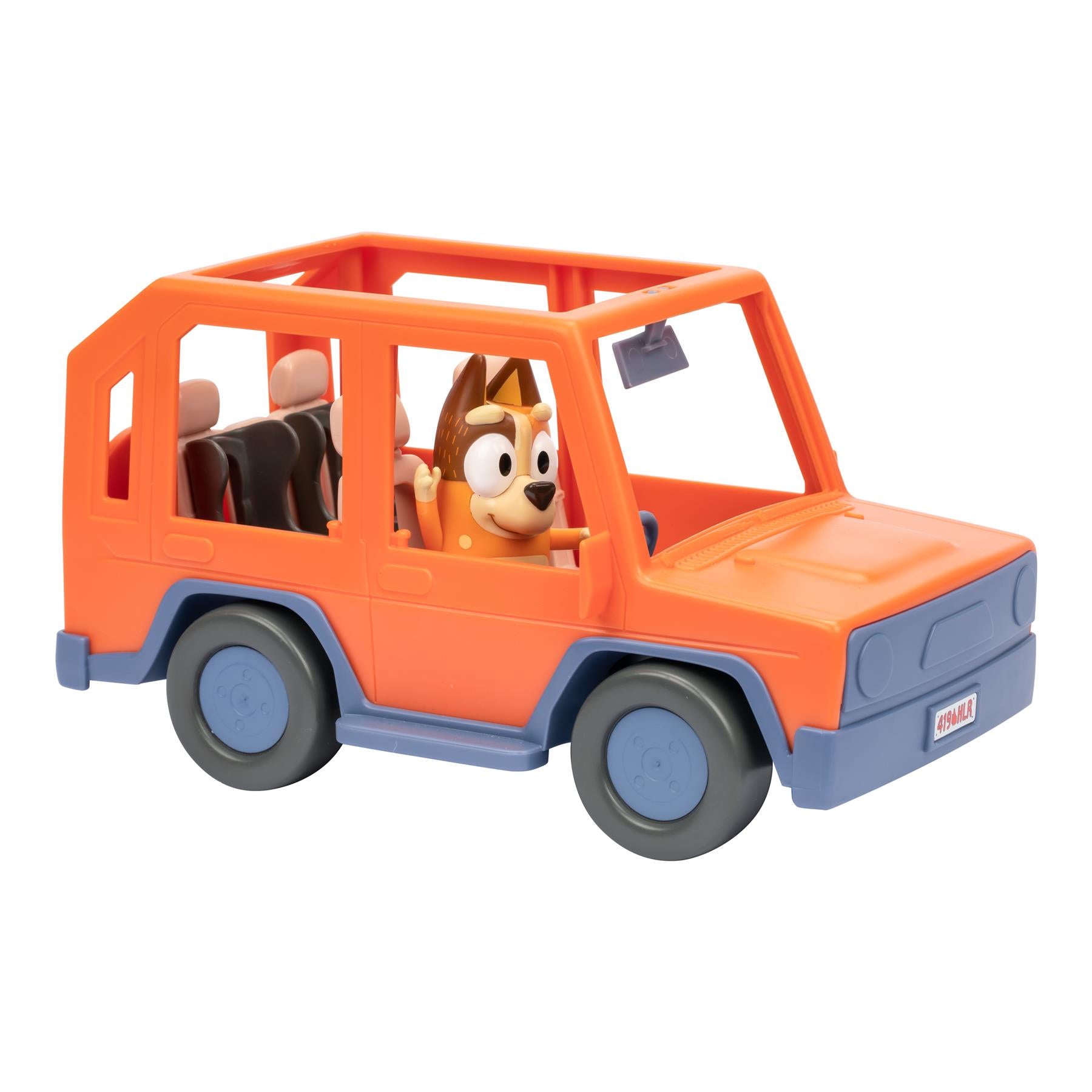 Bluey Heeler Family Road Trip - 4WD Vehicle