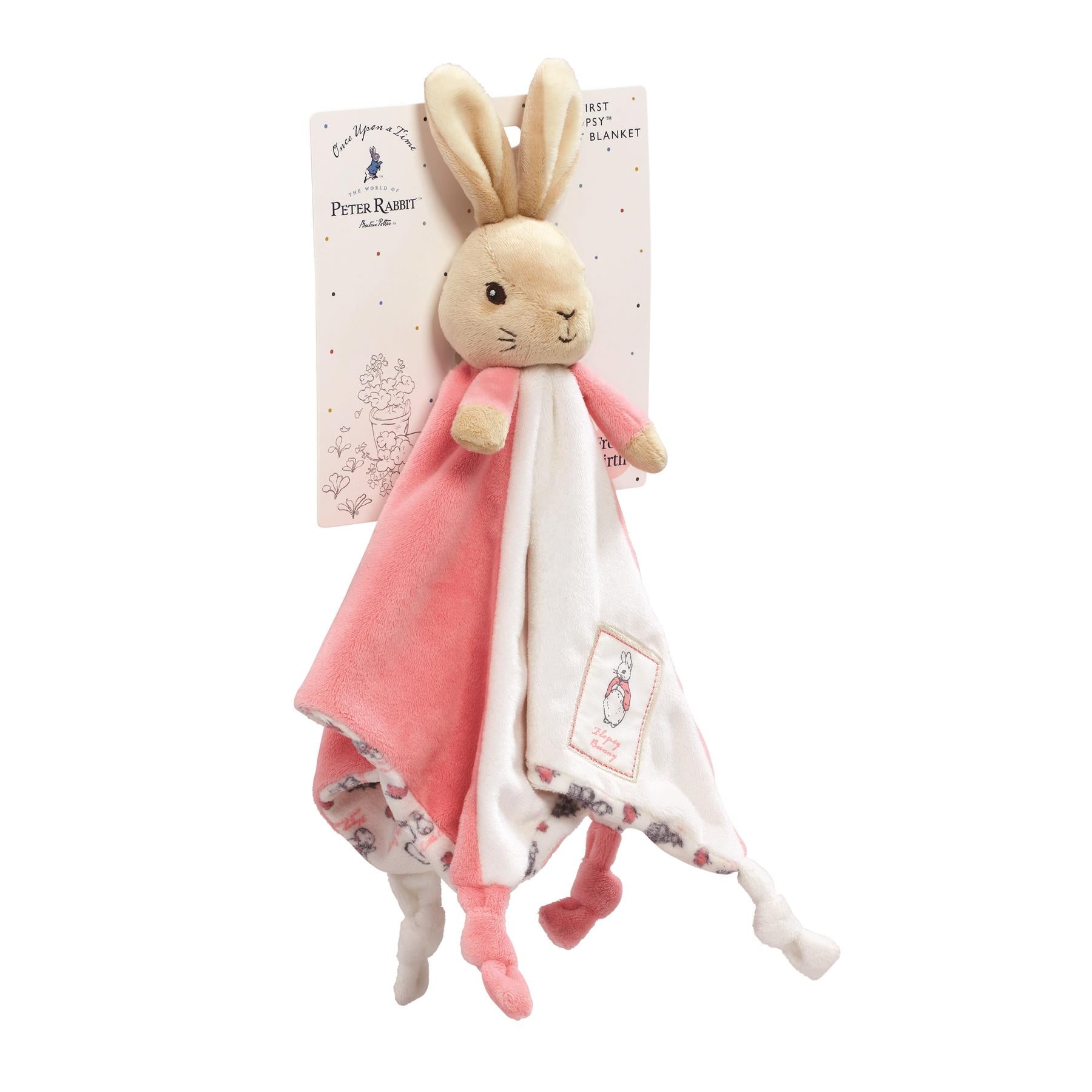Petter Rabbit Bunny Comfort Blanket - Flopsy