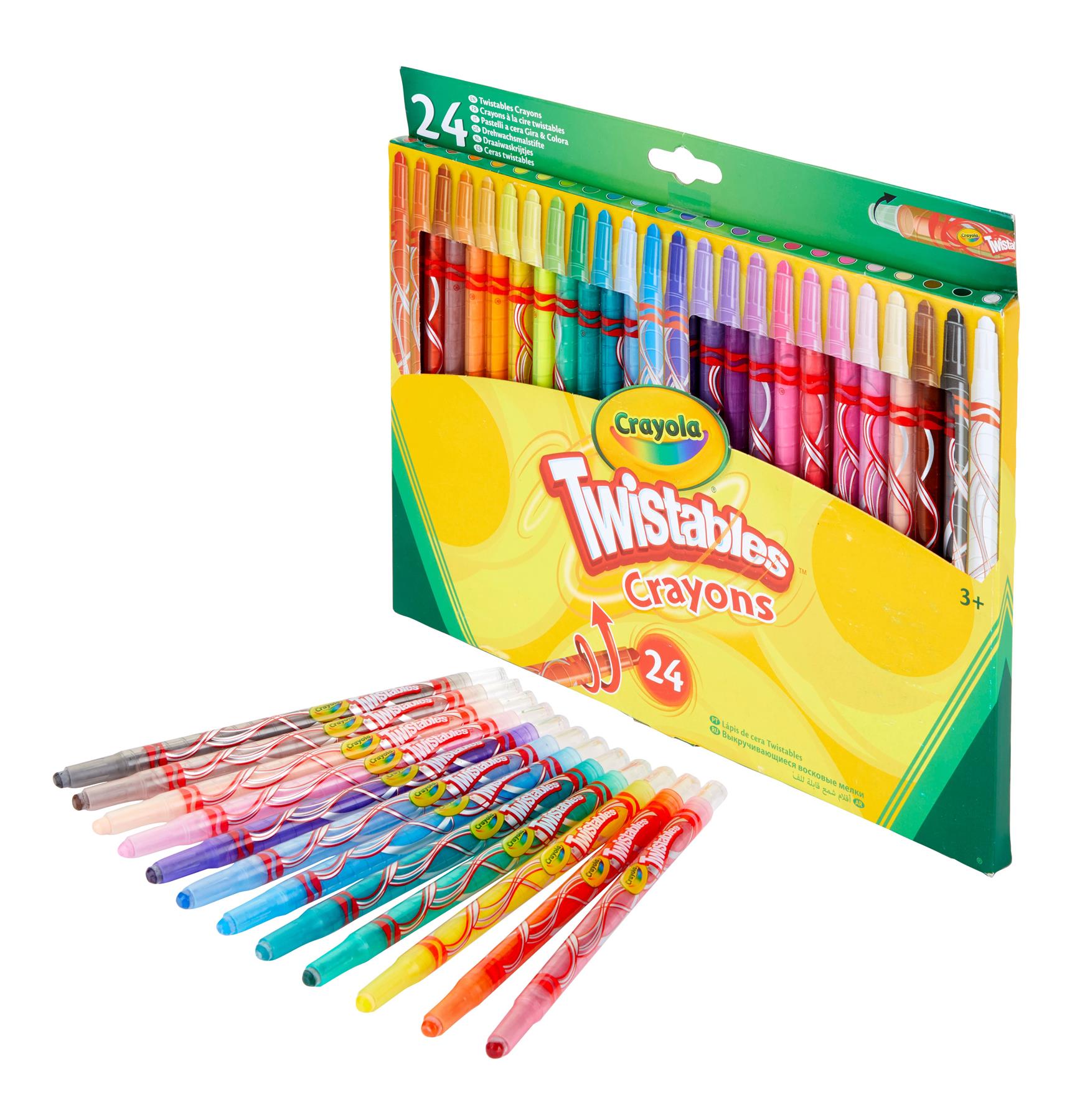 Crayola 24 Twistables Colouring Crayons