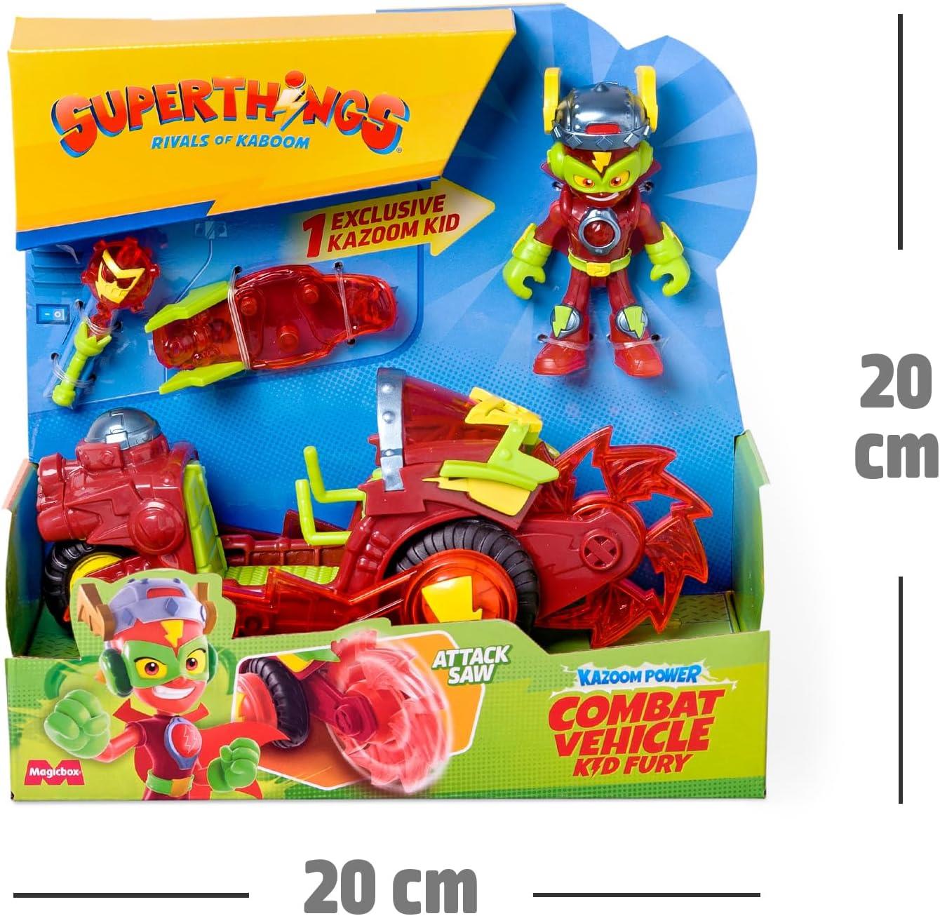 Superthings Kazoom Power Kid Fury Combat Vehicle
