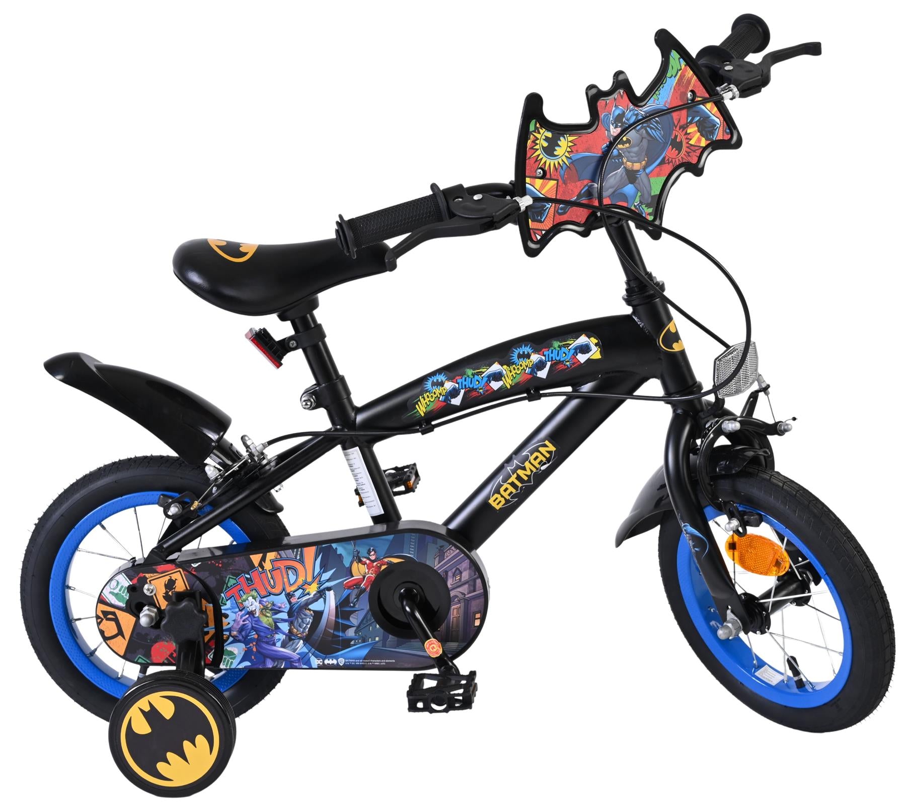 Batman Children's 12inch Bicycle Black