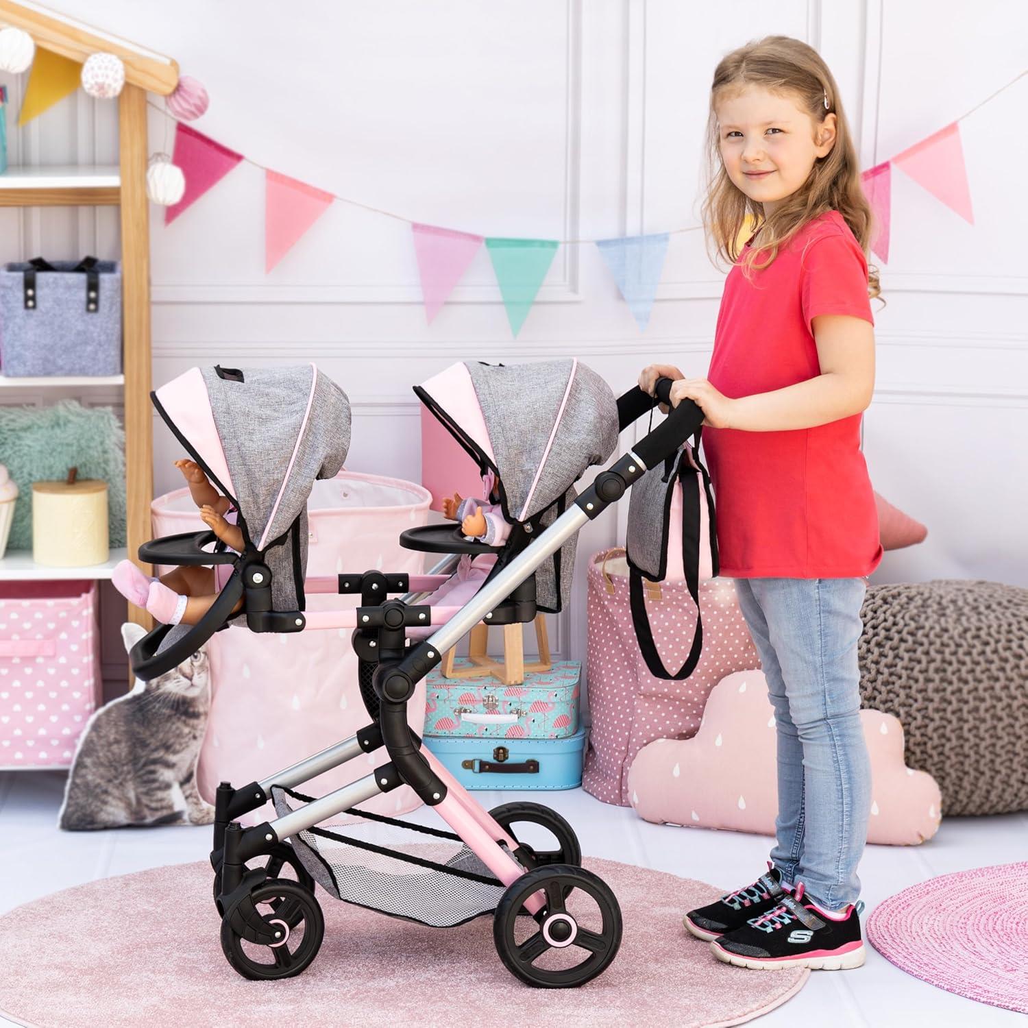 Bayer Neo Twin Doll Pram
