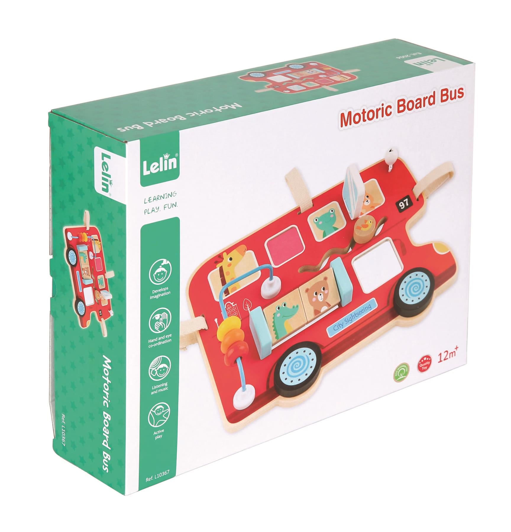 Lelin Wooden Motoric Bus Board