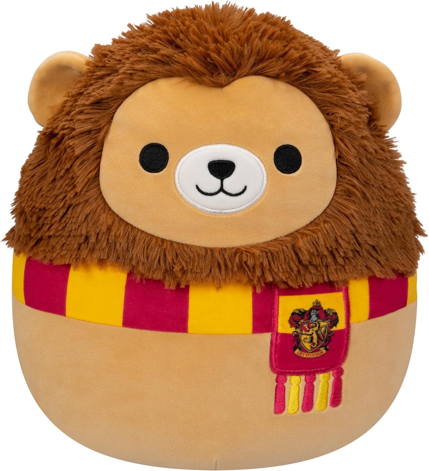 Squishmallows Original 10 Inch Harry Potter Gryffindor Lion Plush Toy
