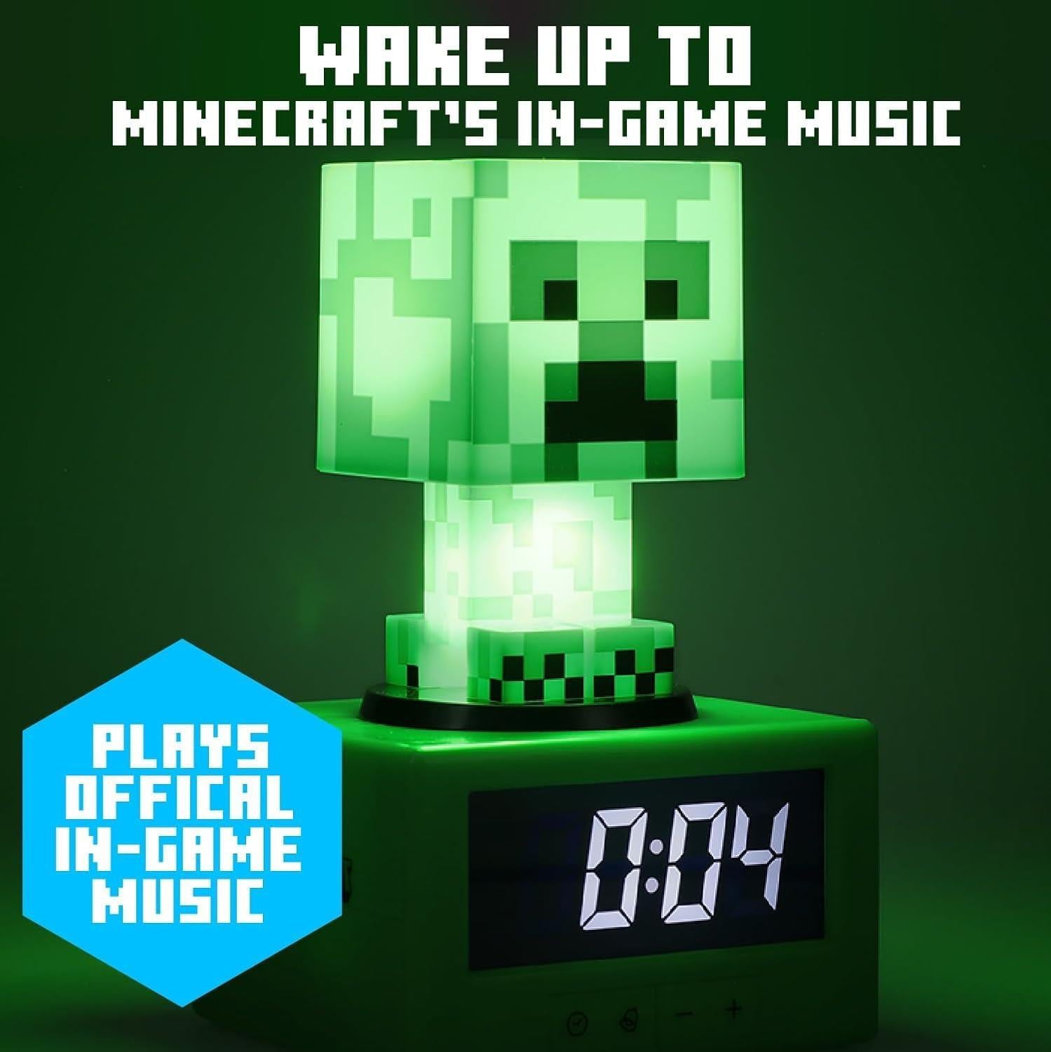 Minecraft Creeper Alarm Clock