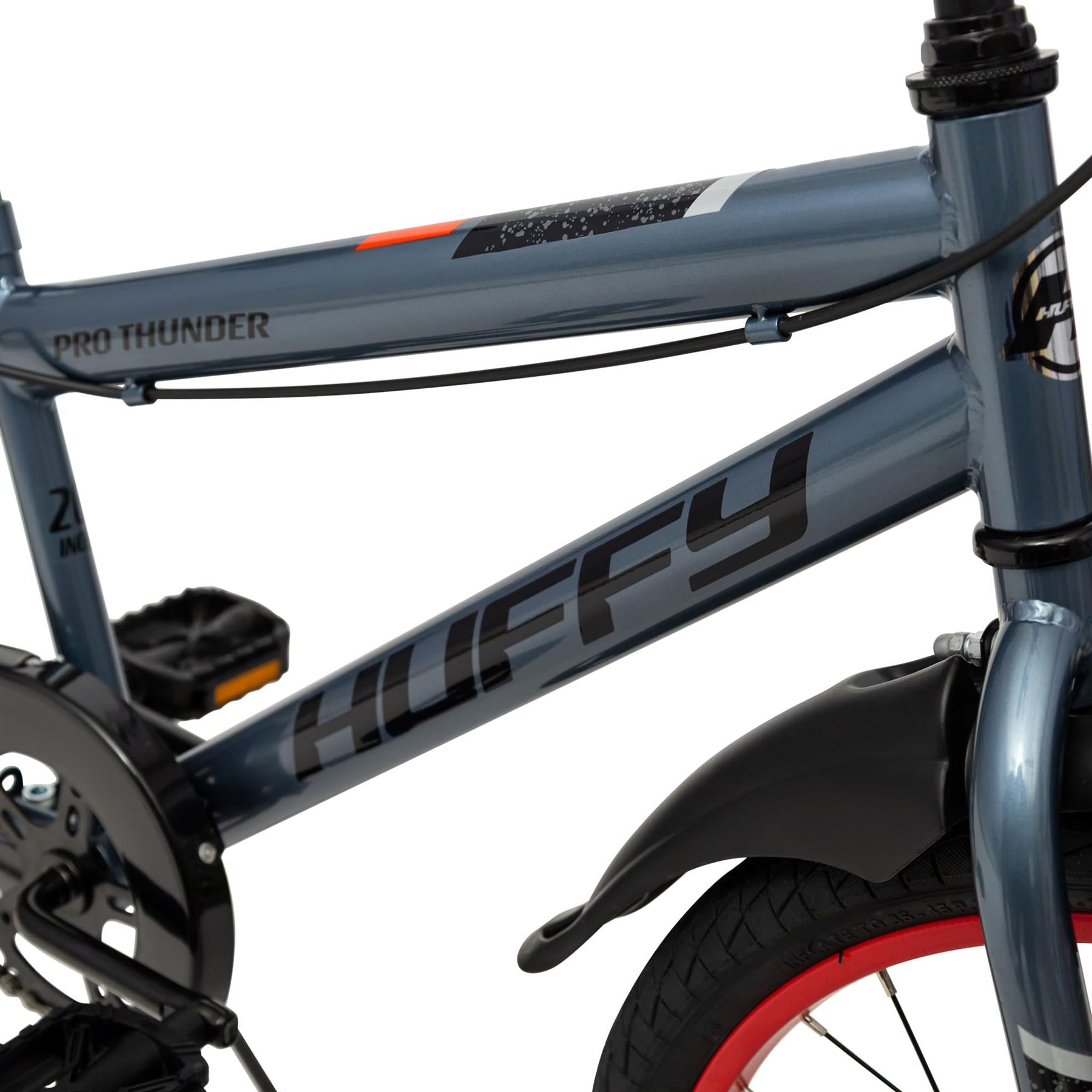 Huffy Pro Thunder 20 Inch Bike - Charcoal Grey