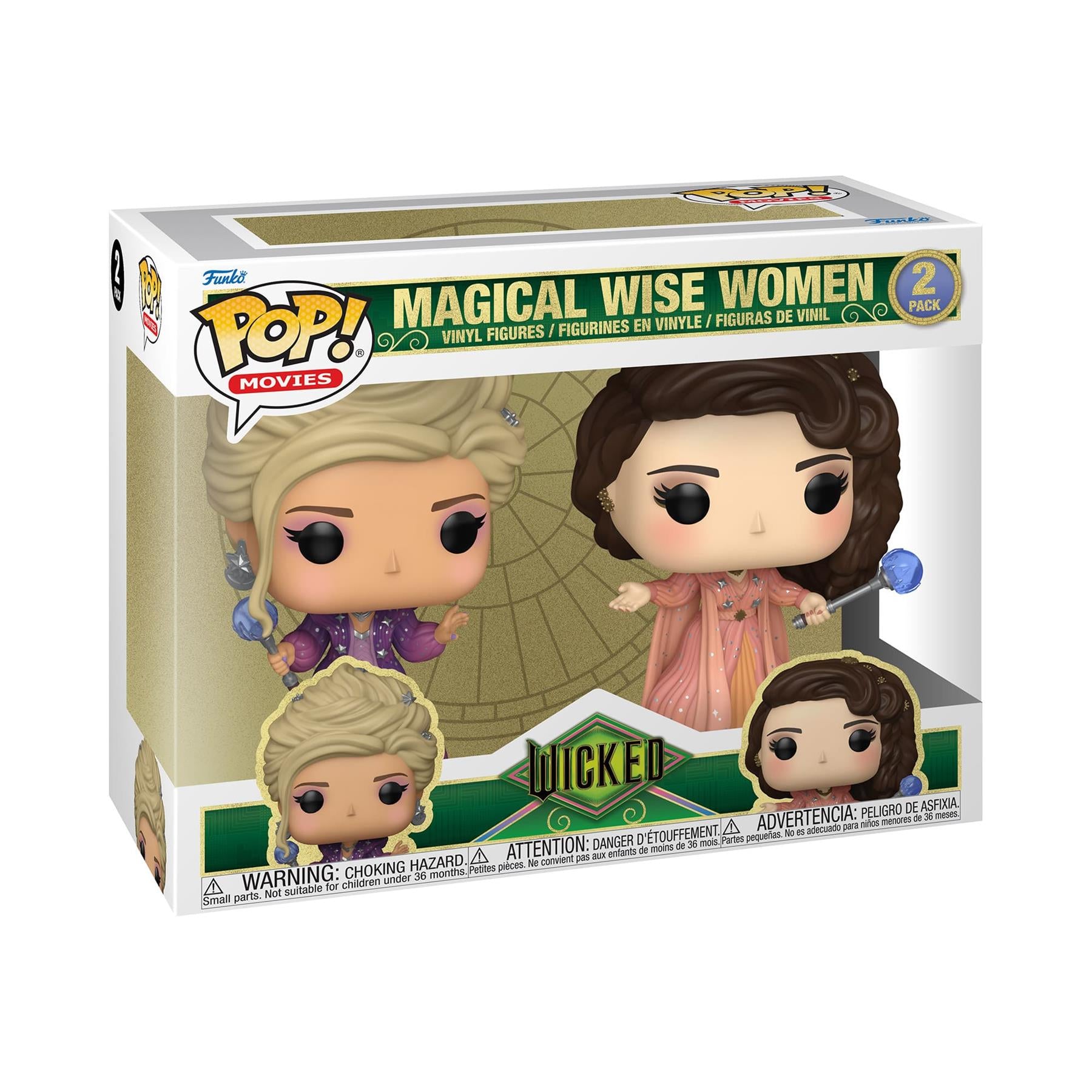 Funko POP Movies Wicked– 2Pack Magical Wise Women Figure