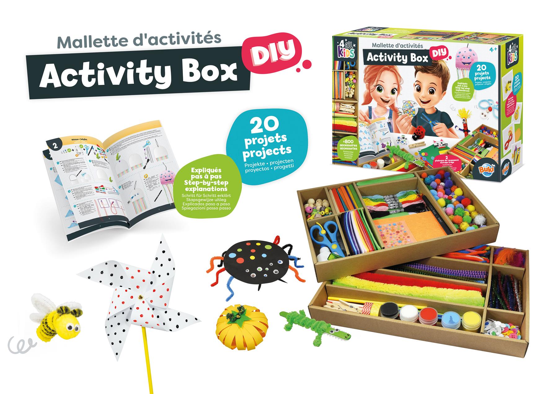 Buki France DIY Craft Activity Box