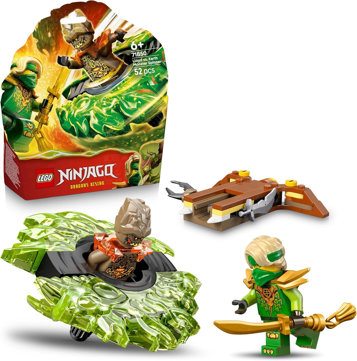 LEGO Ninjago Dragons Rising Lloyd vs. Earth Monster Spinner 71850