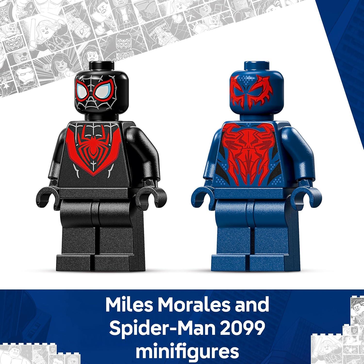 LEGO Marvel Miles Morales Mech vs. Spider-Man 2099 76337
