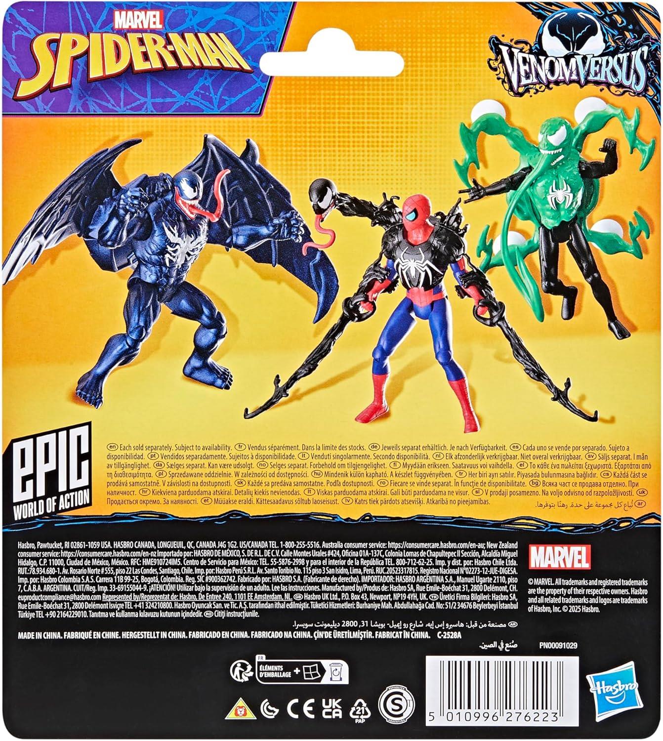 Marvel Spider-Man VenomVersus Epic World of Action Deluxe Figure