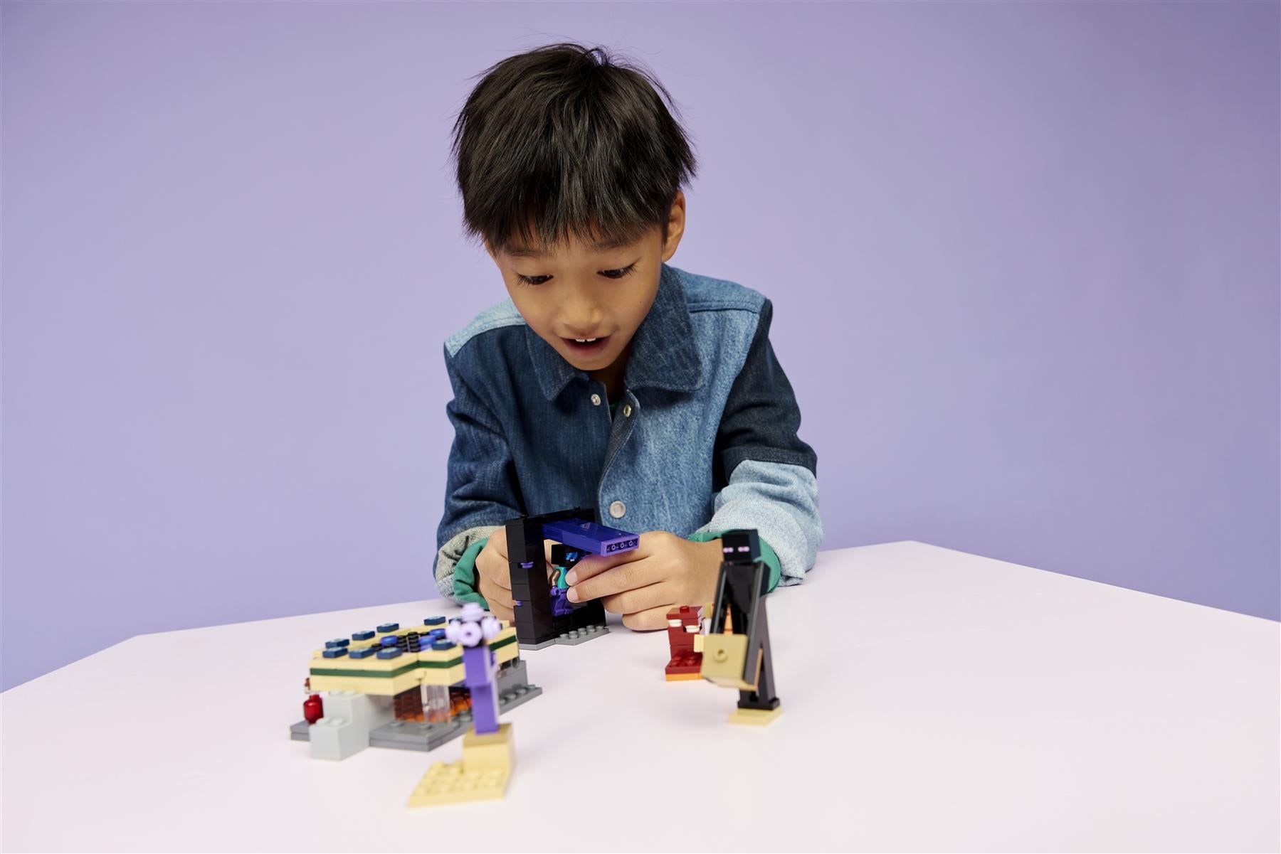 LEGO Minecraft Nether & End Portal Journey 21584