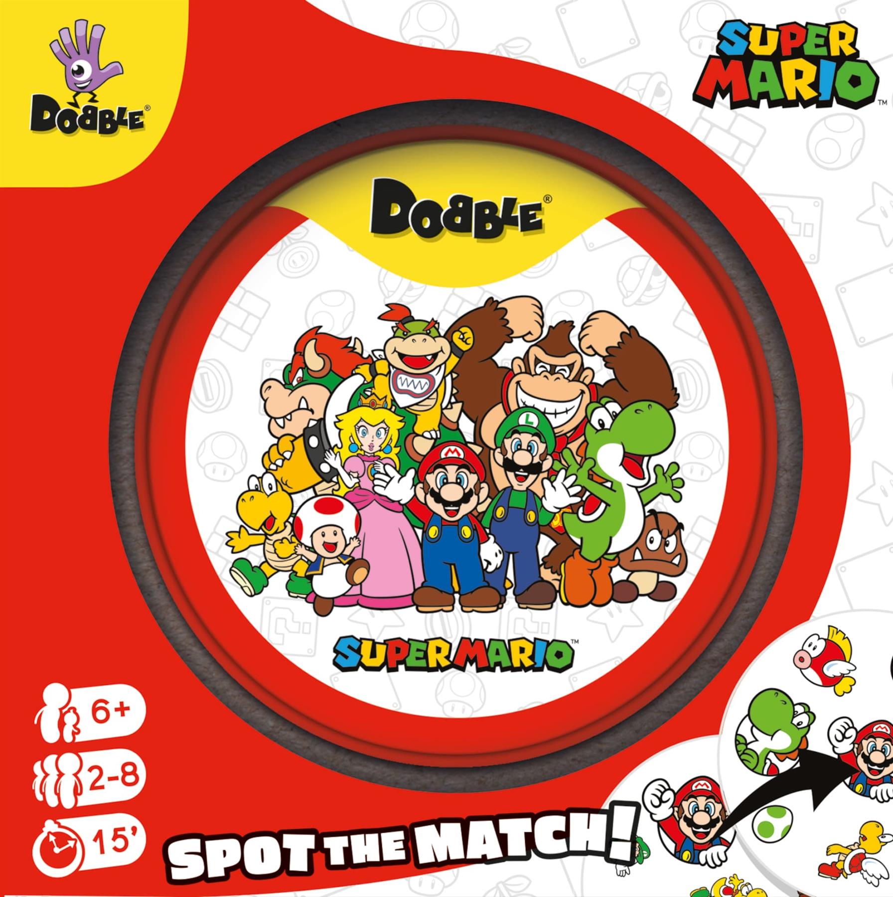 Dobble Super Mario Family Card Game