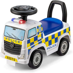Xootz Mercedes Benz Police Foot to Floor Ride On