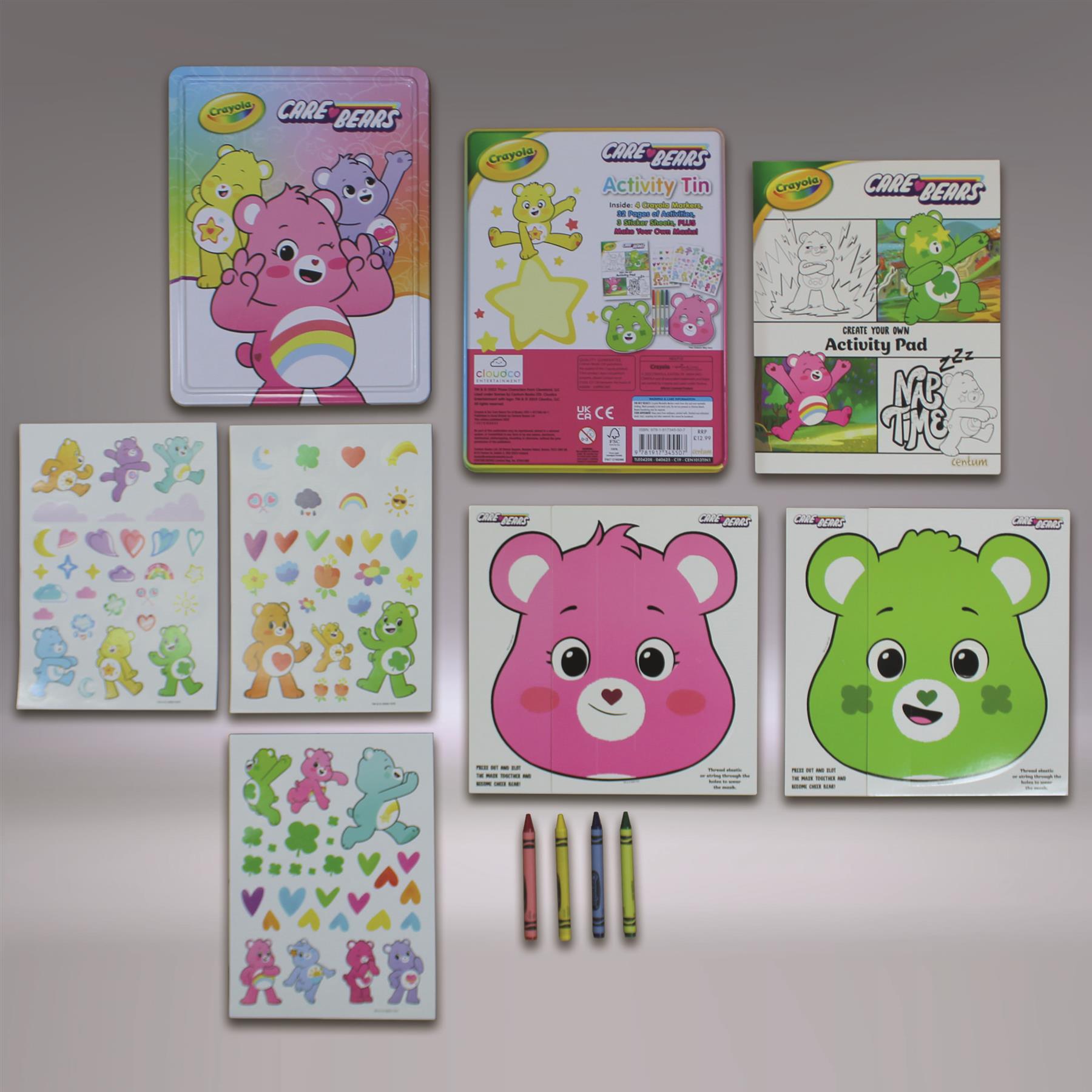 Crayola Care Bears Tin of Books