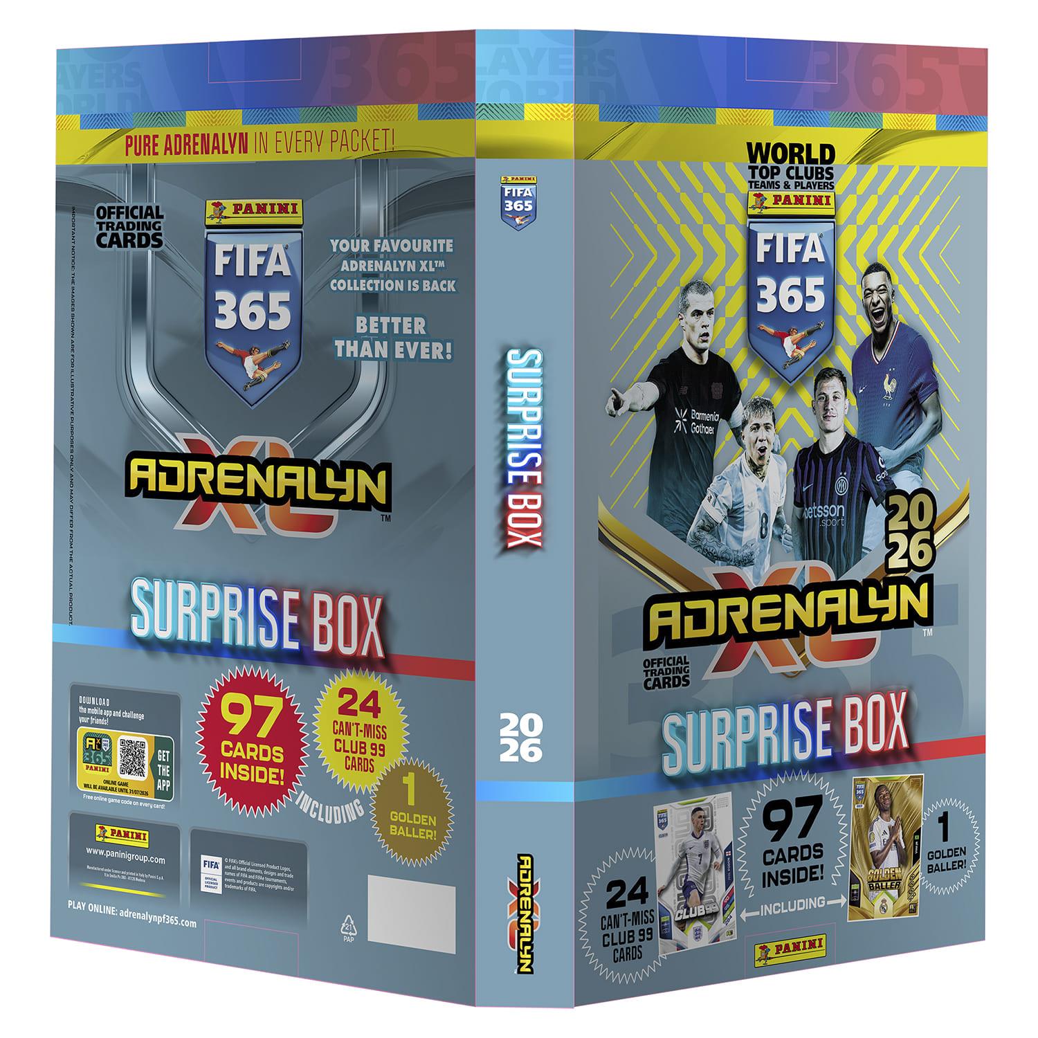 Panini FIFA 365 2025/26 Adrenalyn XL Trading Card Collection  Countdown Calendar