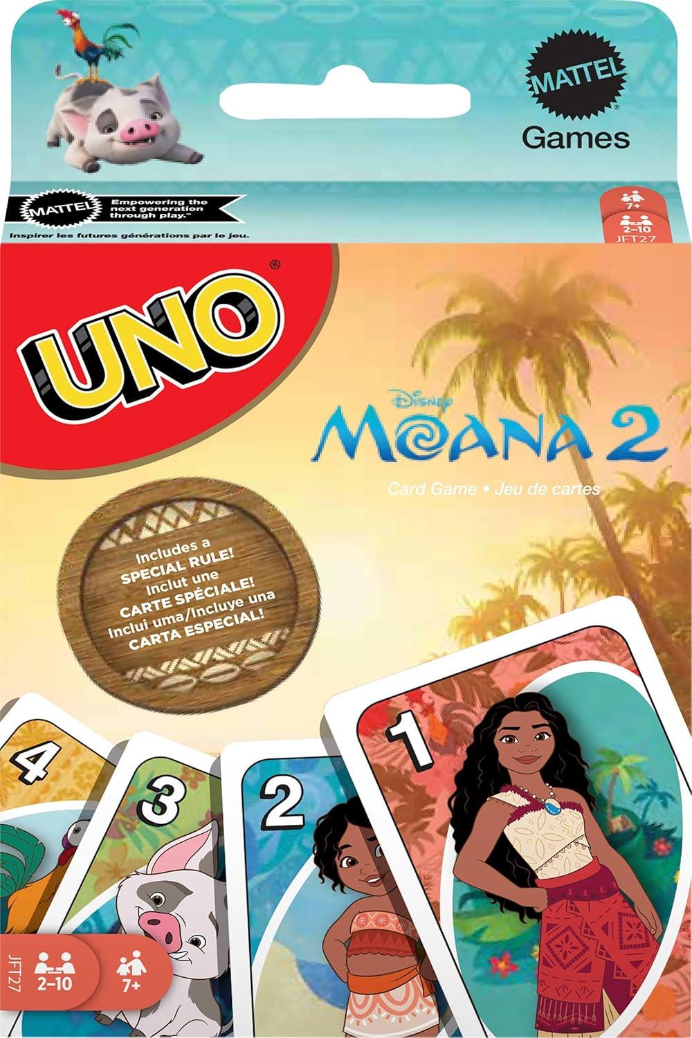 UNO Disney Moana 2 Card Game