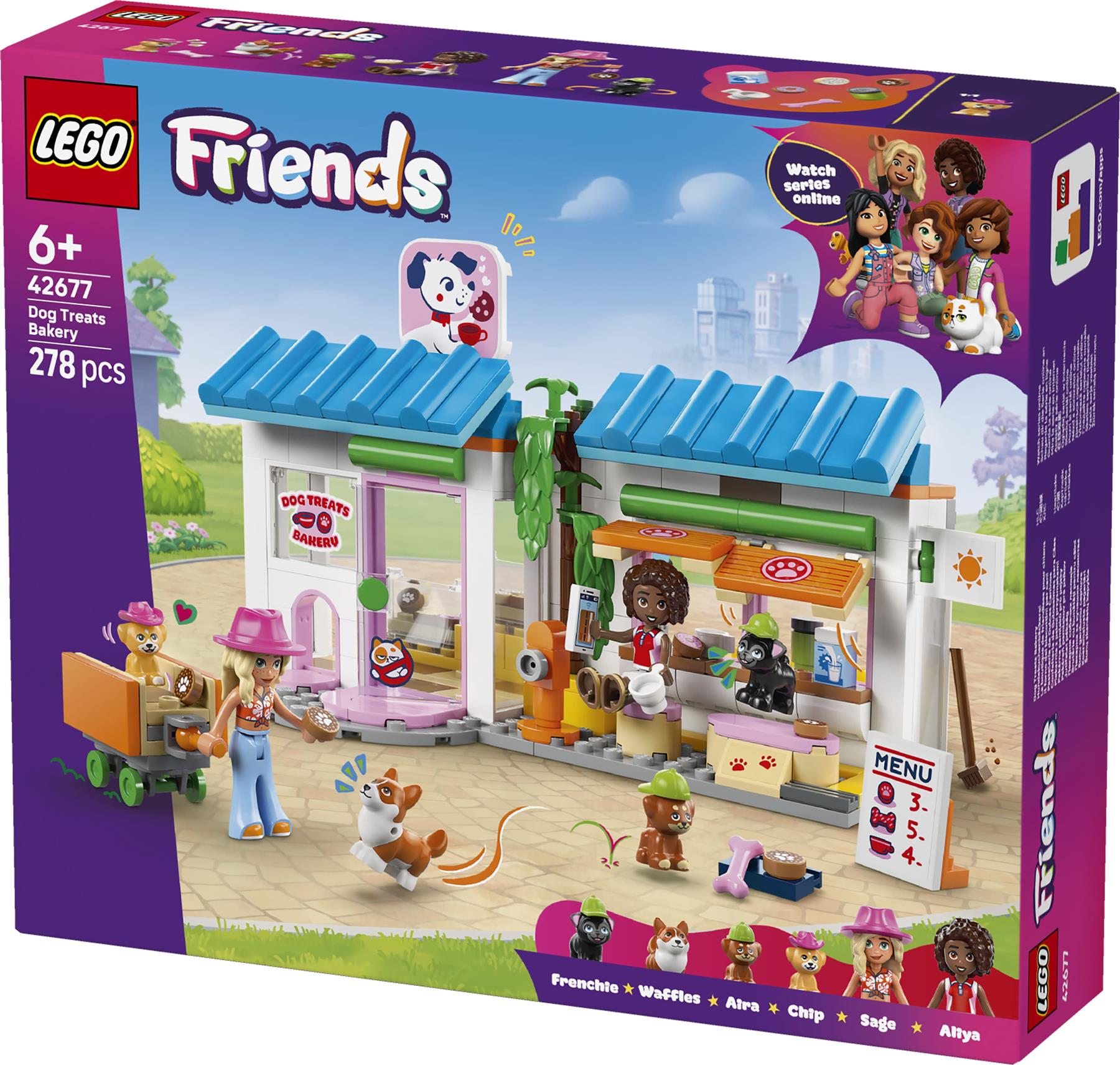 LEGO Friends Dog Treats Bakery 42677