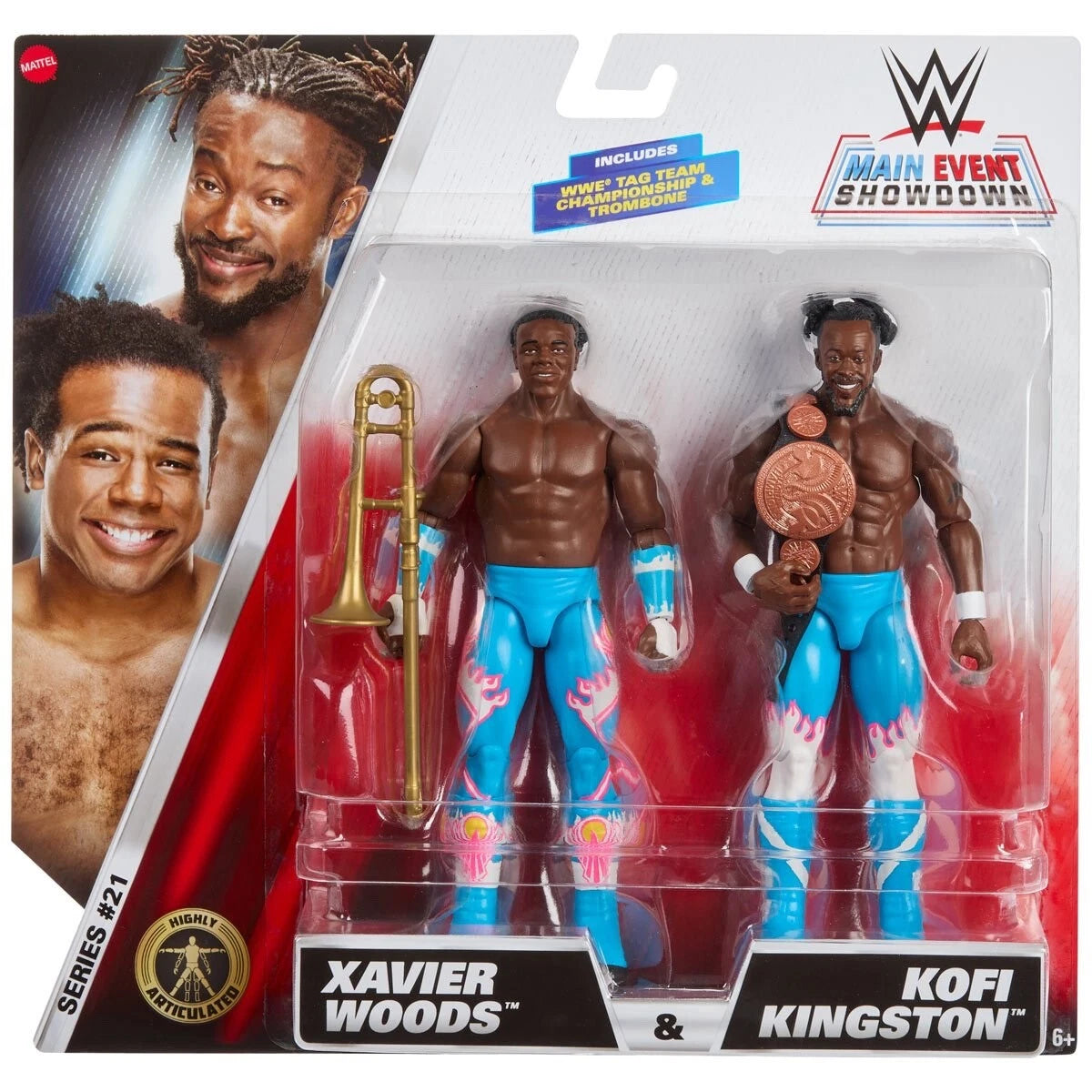 WWE Championship Showdown 2 Pack  -  Xavier Woods vs Kofi Kingston