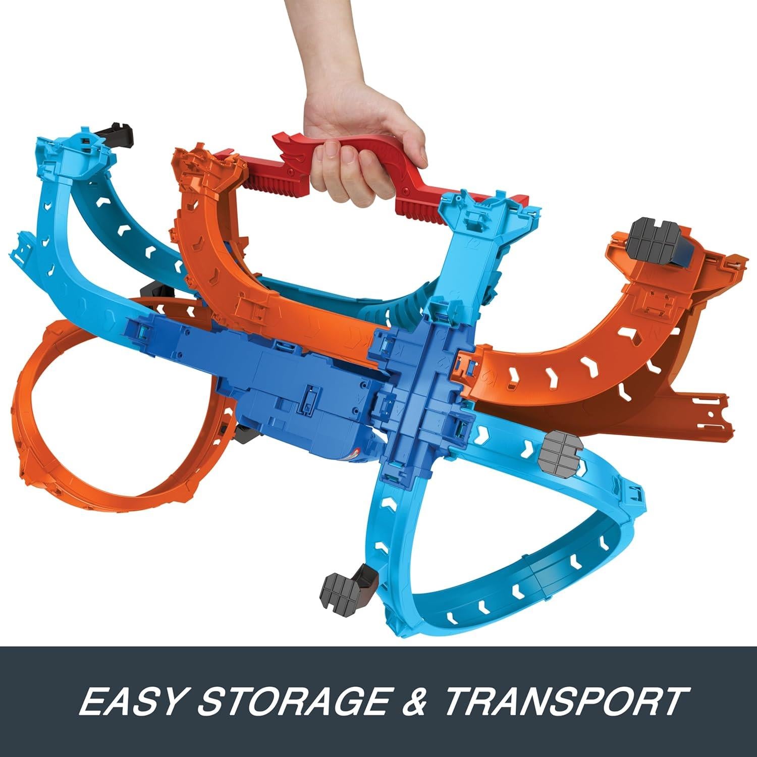 Hot Wheels Ultra Hots Blast Launch Face-Off Track Set