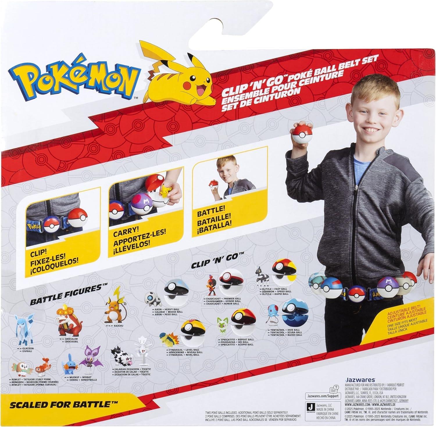 Pokémon Eevee Clip ‘N’ Go Belt Set