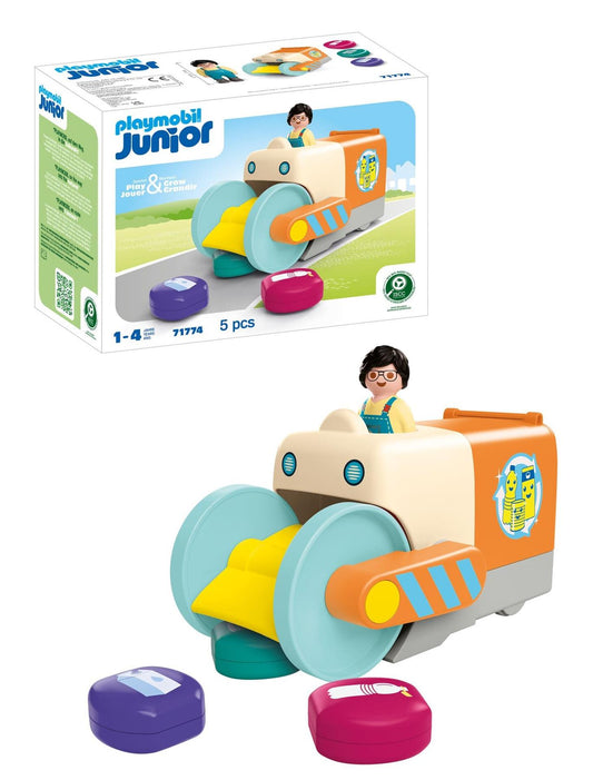 Playmobil 71774 Junior Push and Grab Rubbish Collector