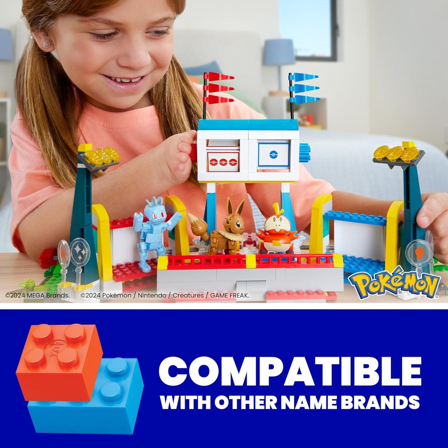 MEGA Pokémon Traning Stadium Building Toy Kit