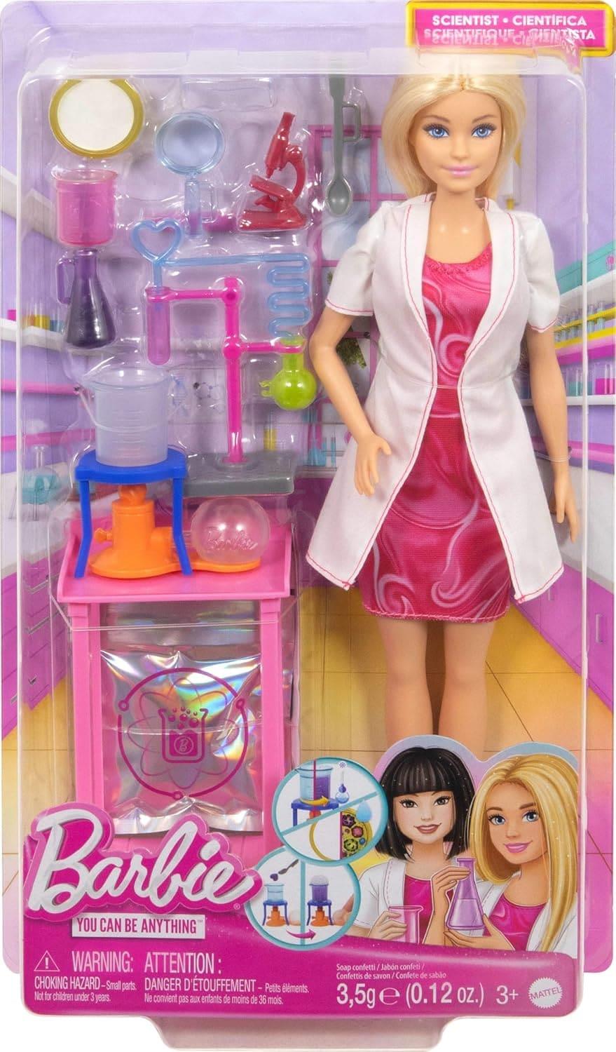 Barbie Deluxe Scientist Doll Playset