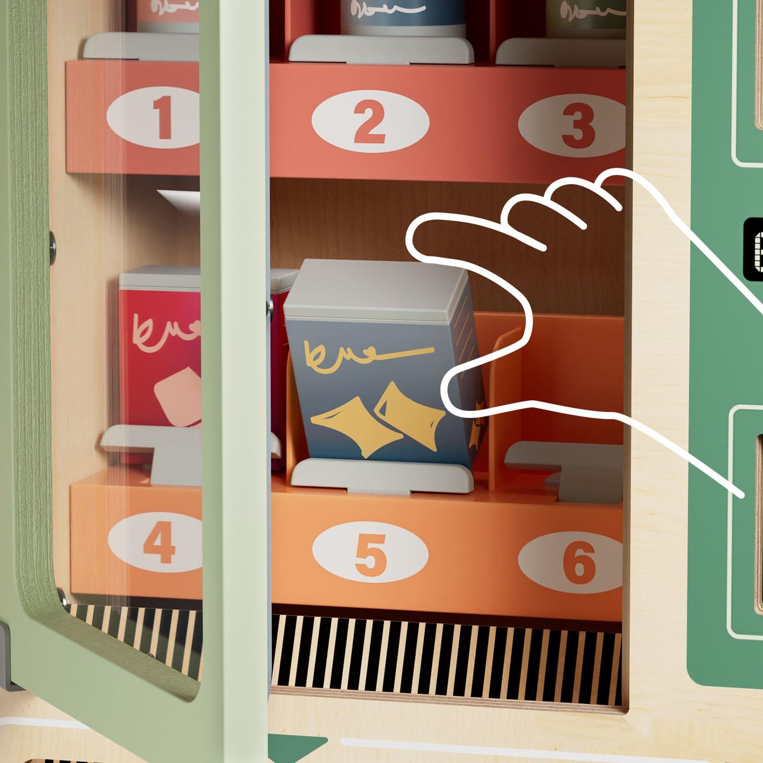 Topbright Wooden Shop & Go Vending Machine