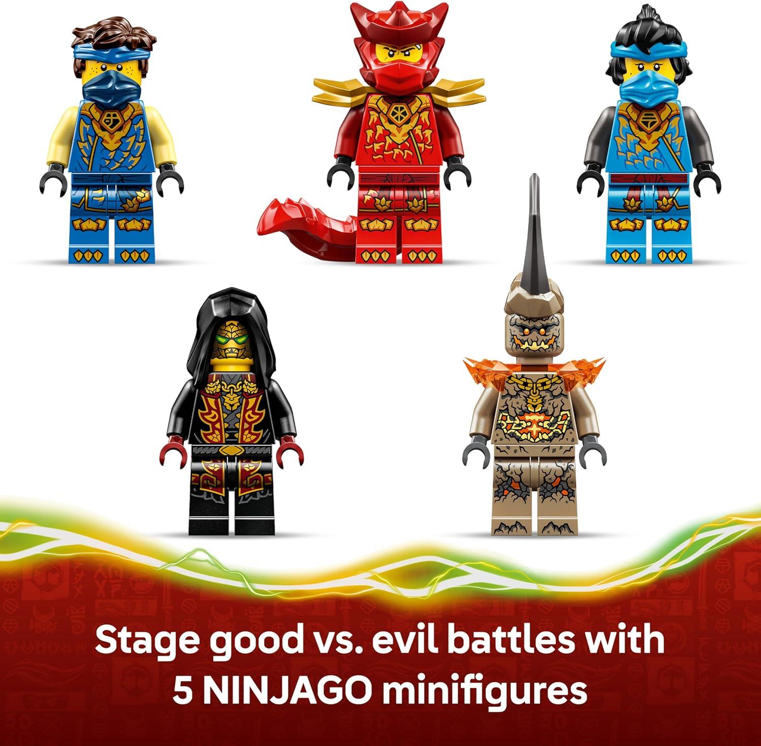 LEGO Ninjago Dragons Rising Jay's Transforming Car 71856