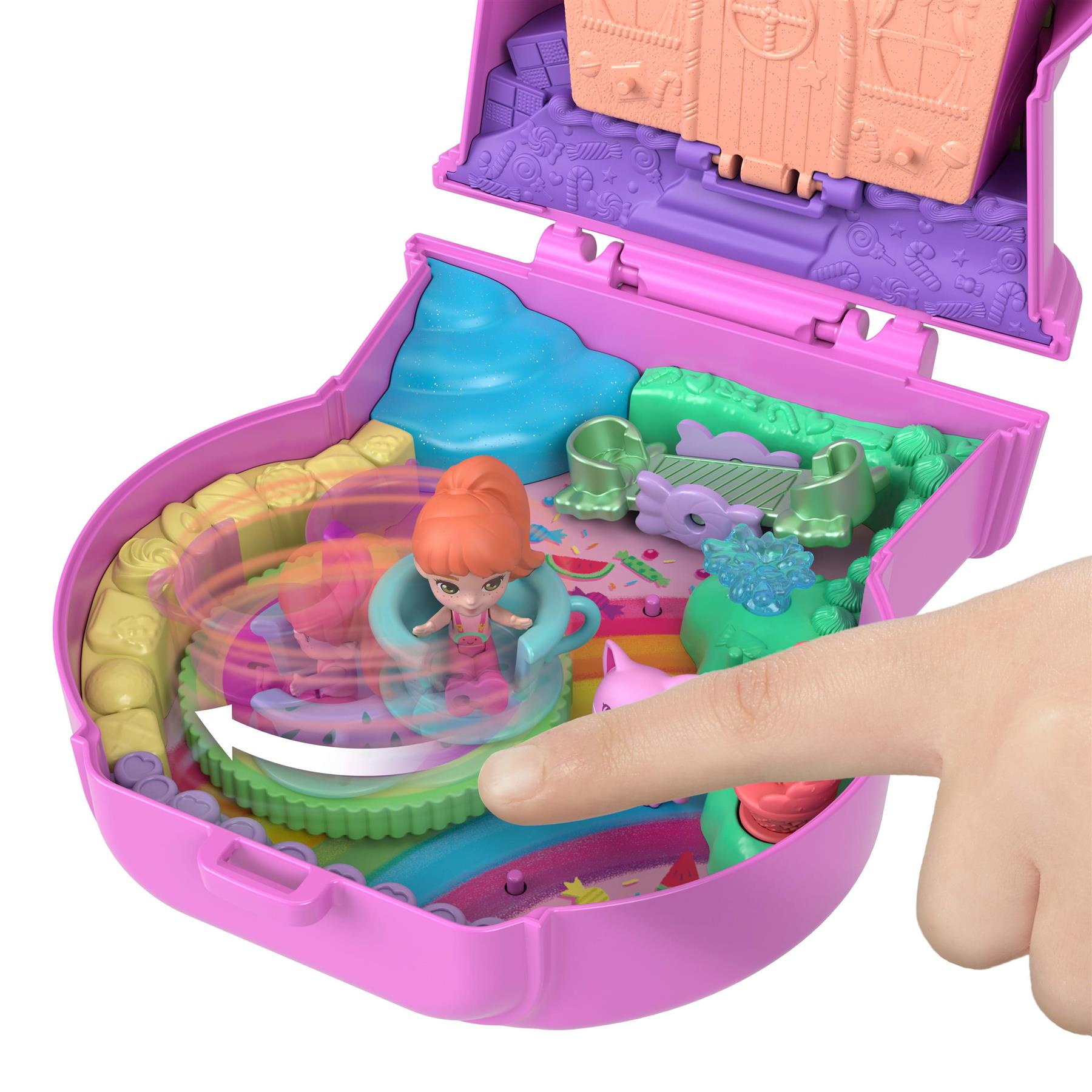 Polly Pocket Gumball Kitty Compact Playset