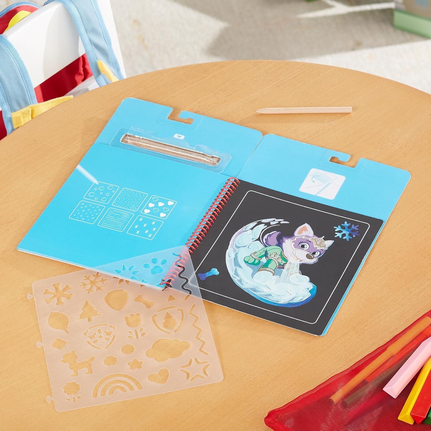 Melissa and Doug Paw Patrol Scratch Art Pad Skye